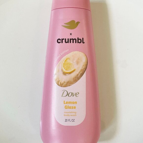 New! Bundle of 3 Dove x Crumbl set body scrub confetti lemon strawberry cake - Picture 4 of 5